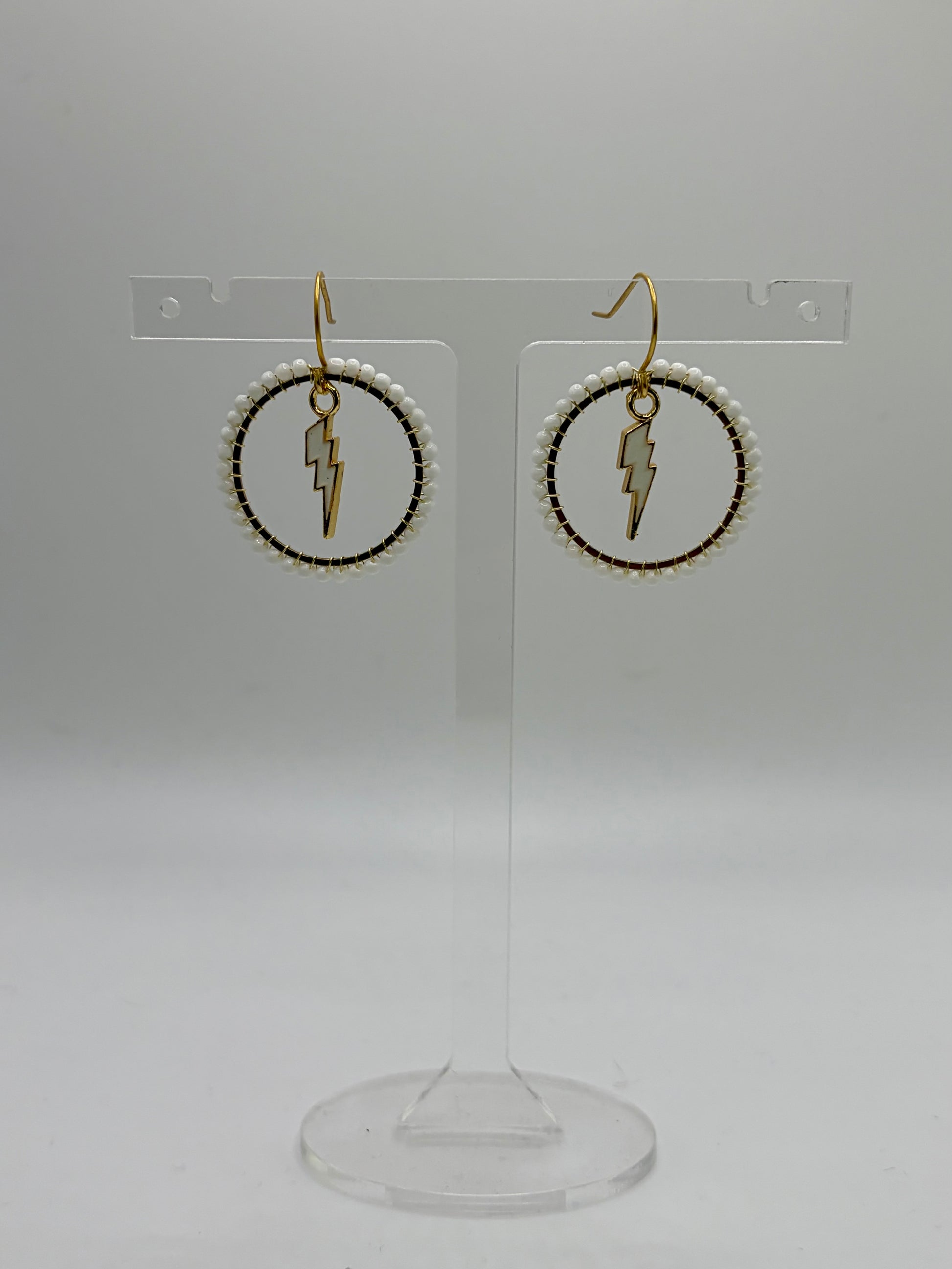 Medium Lightening bolt earrings