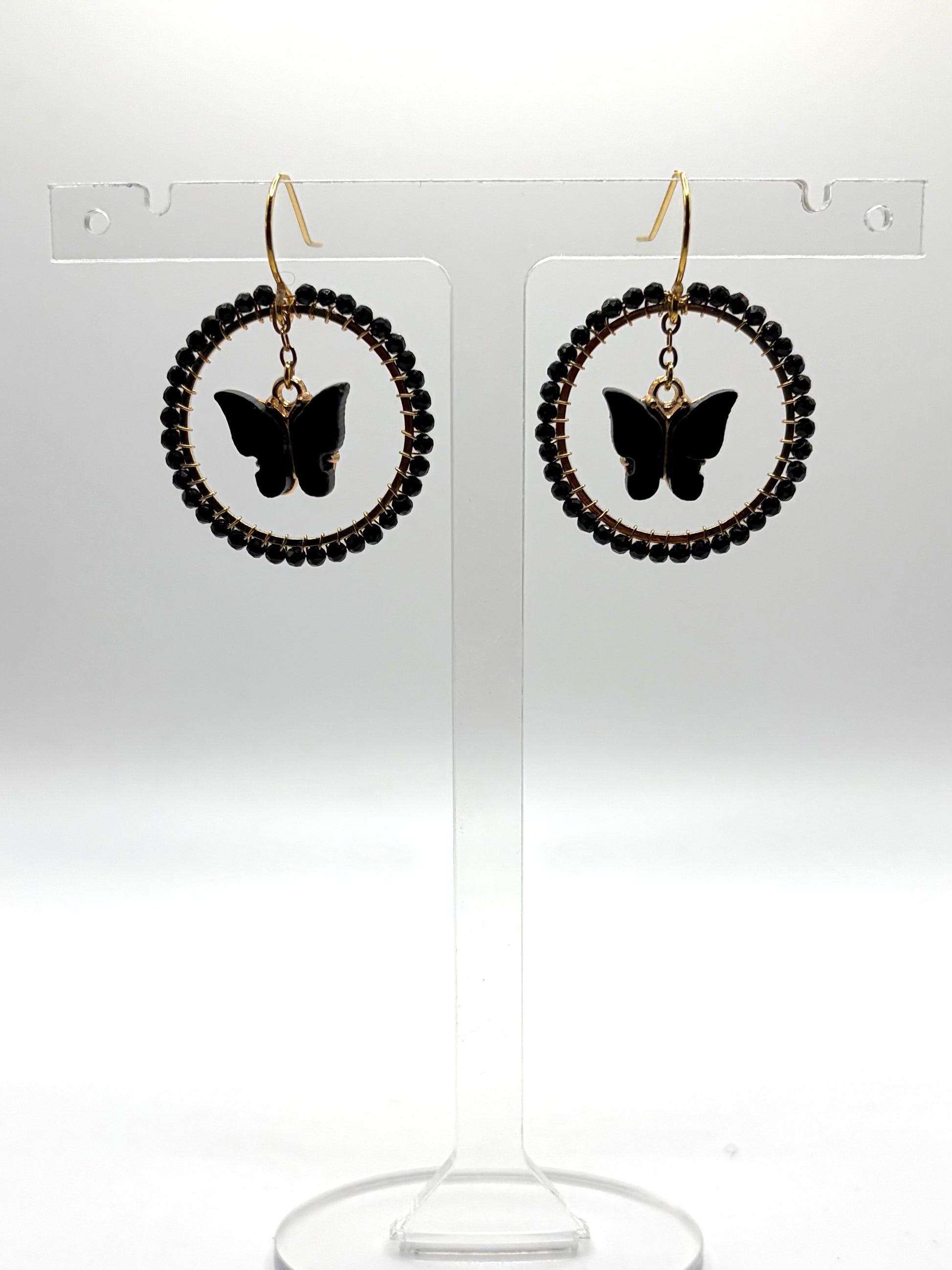 Medium Papillon Wing earrings