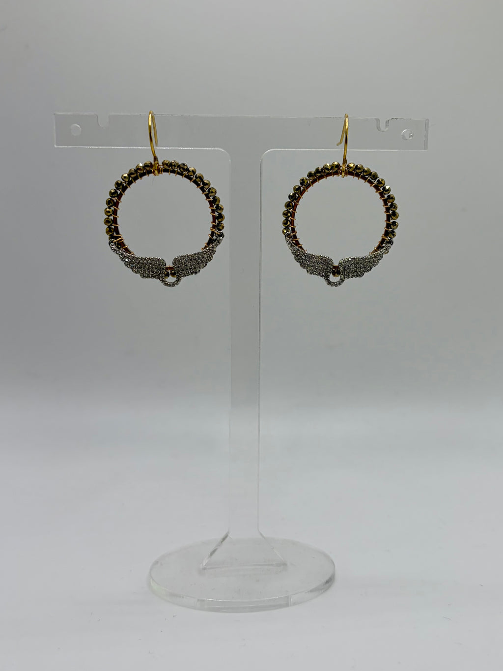 Medium Angel wing earrings