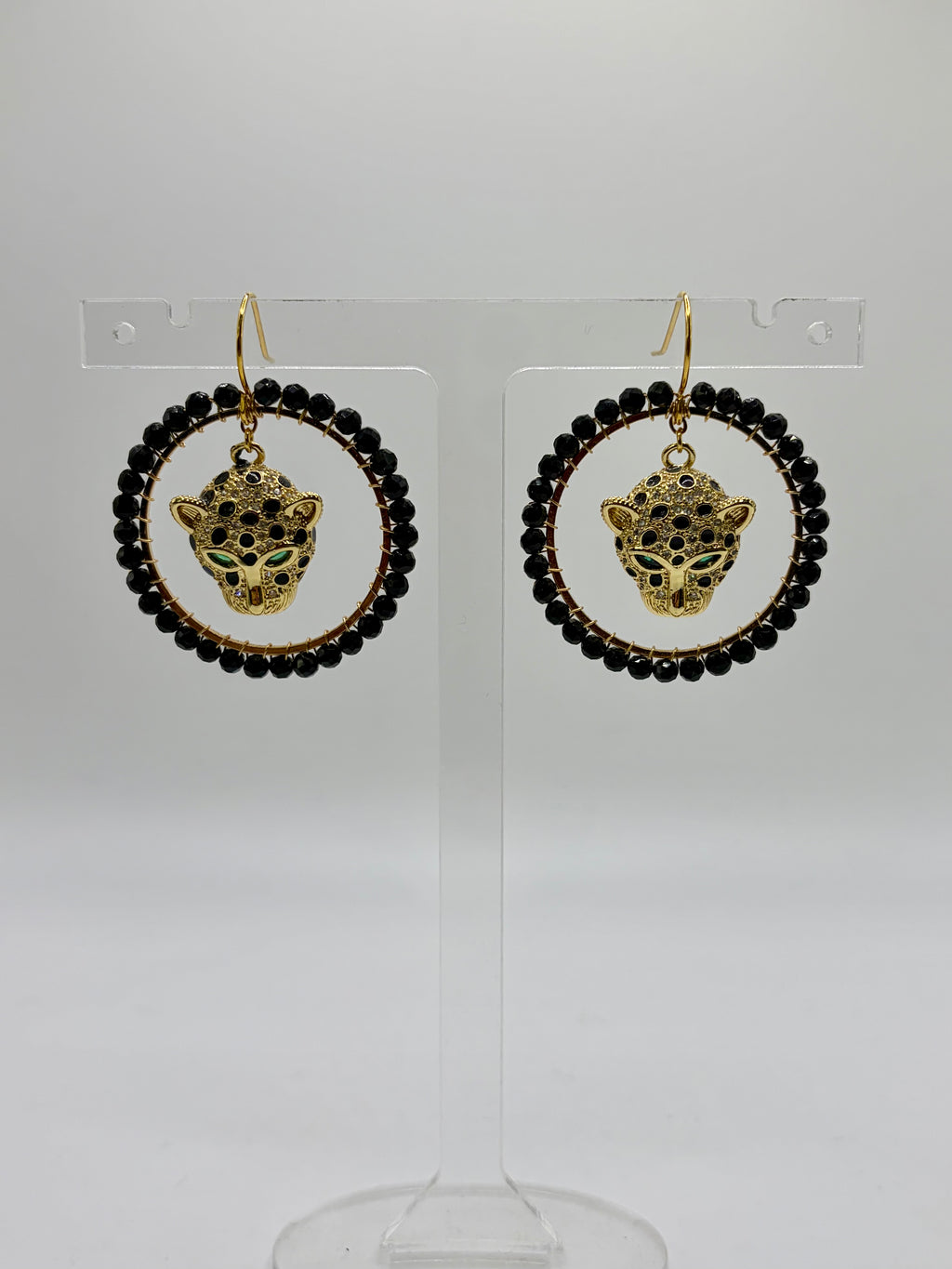 Large Panther earrings