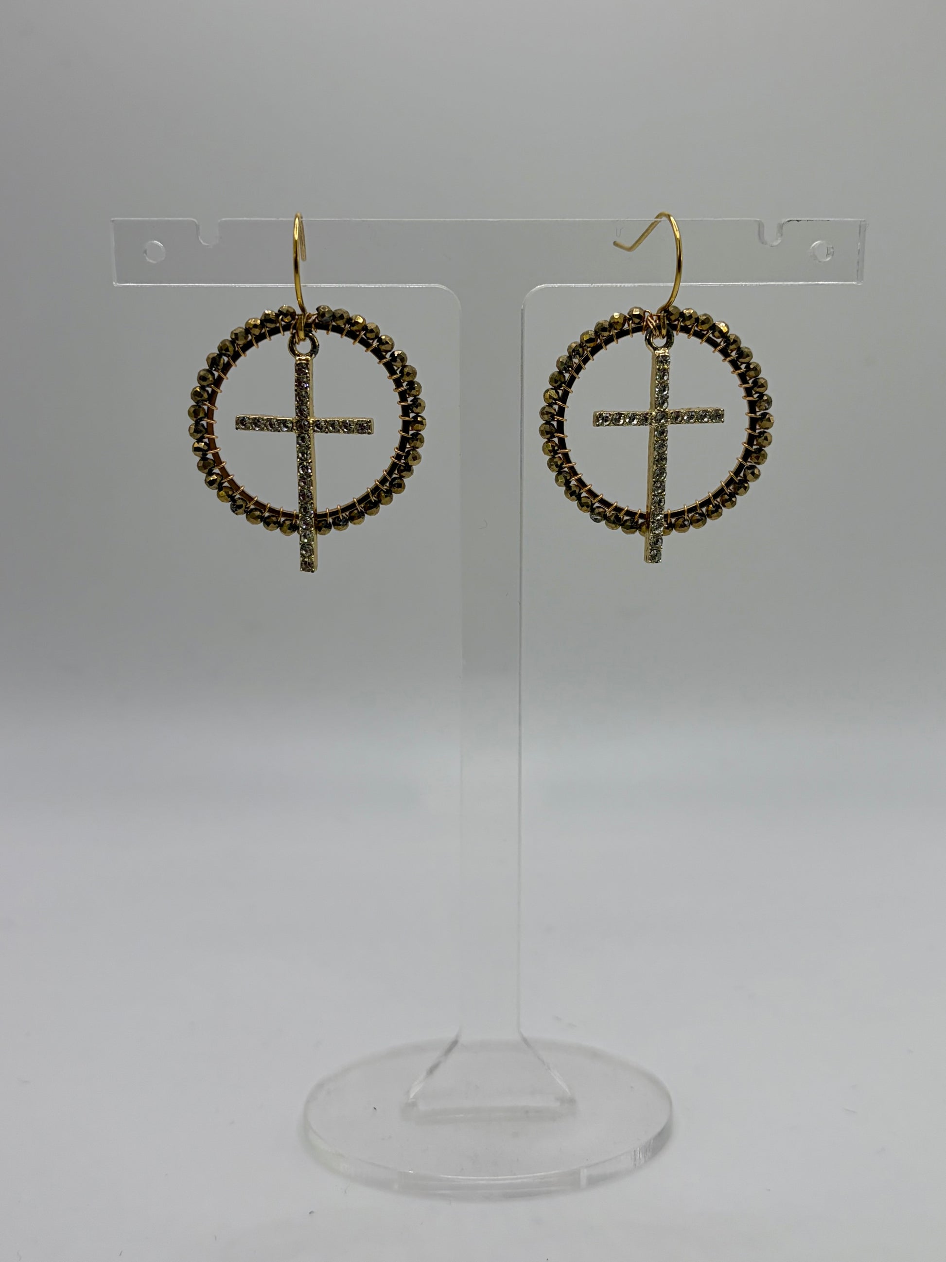 Medium Cross earrings