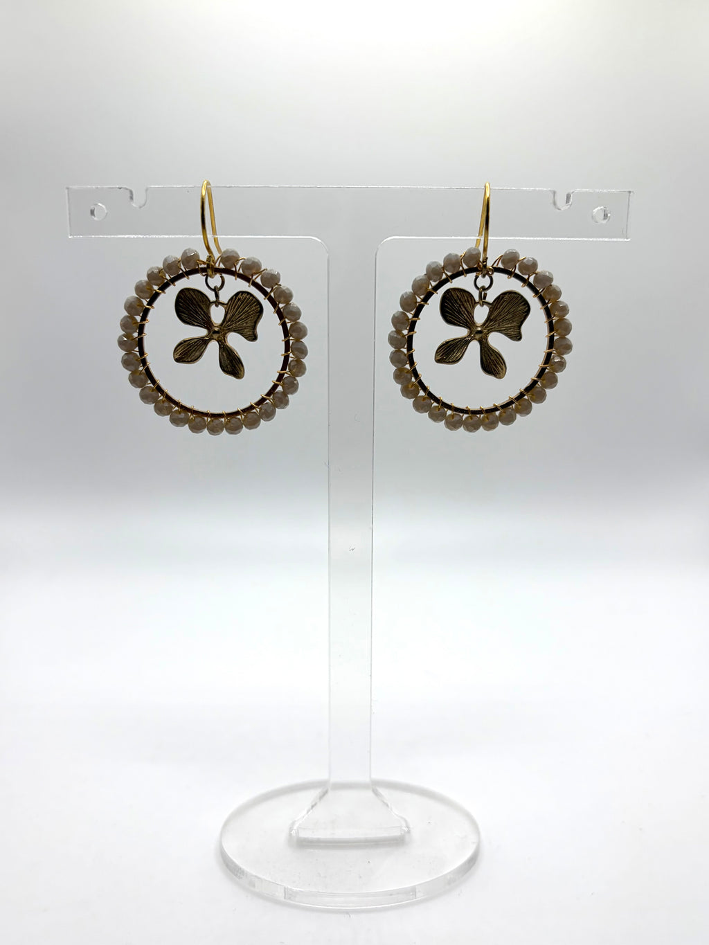 Medium Orchid Blush earrings