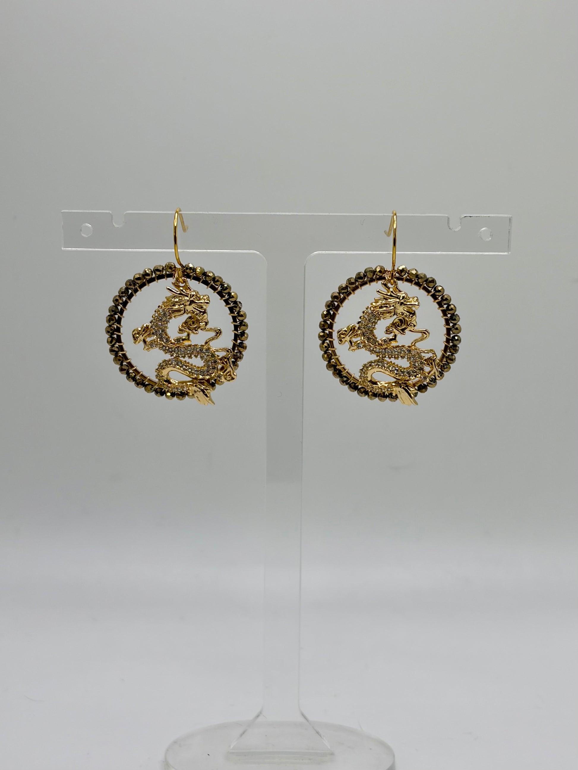 Medium Dragon earrings