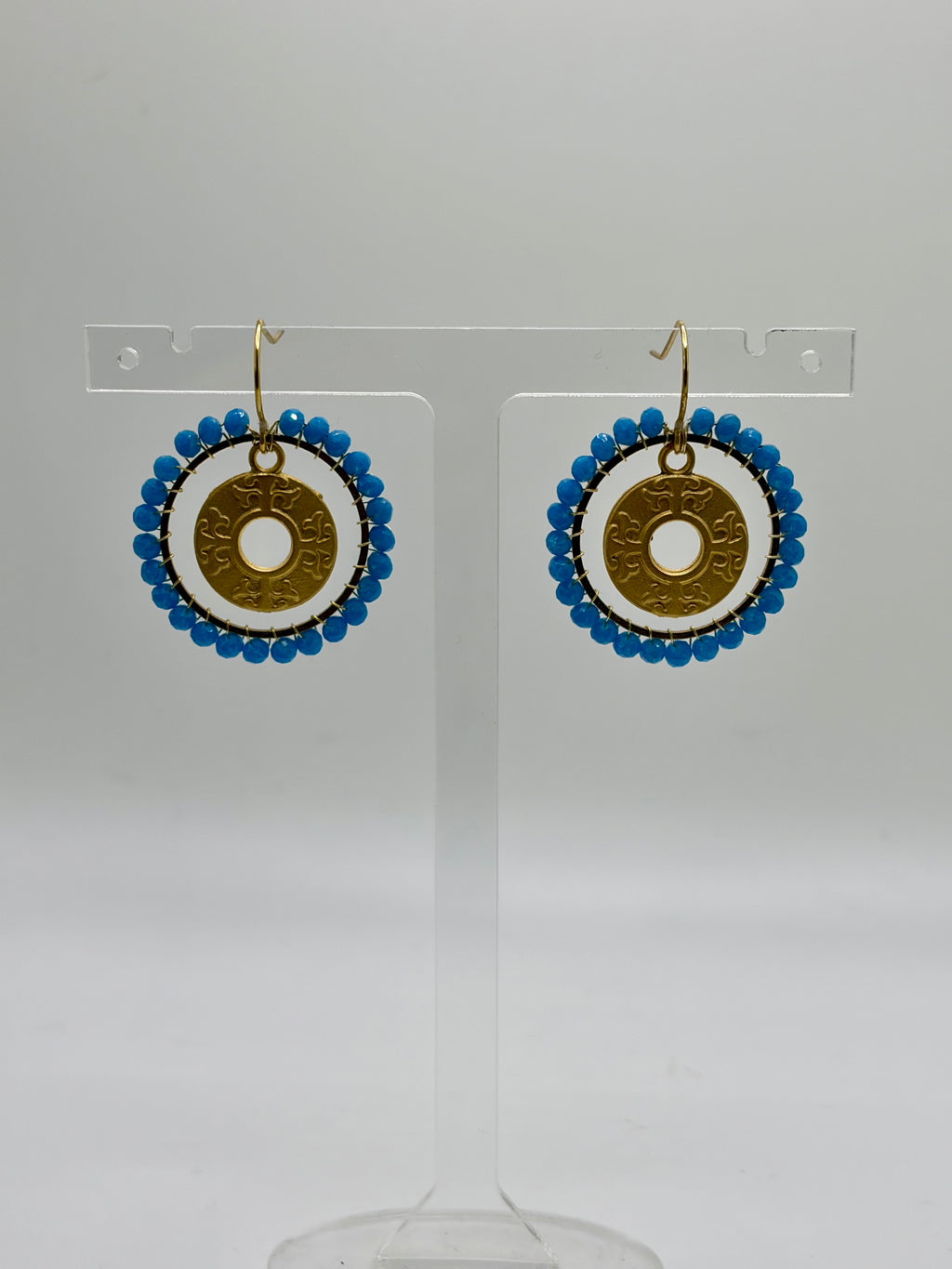 Medium Seabreeze Coin Earrings