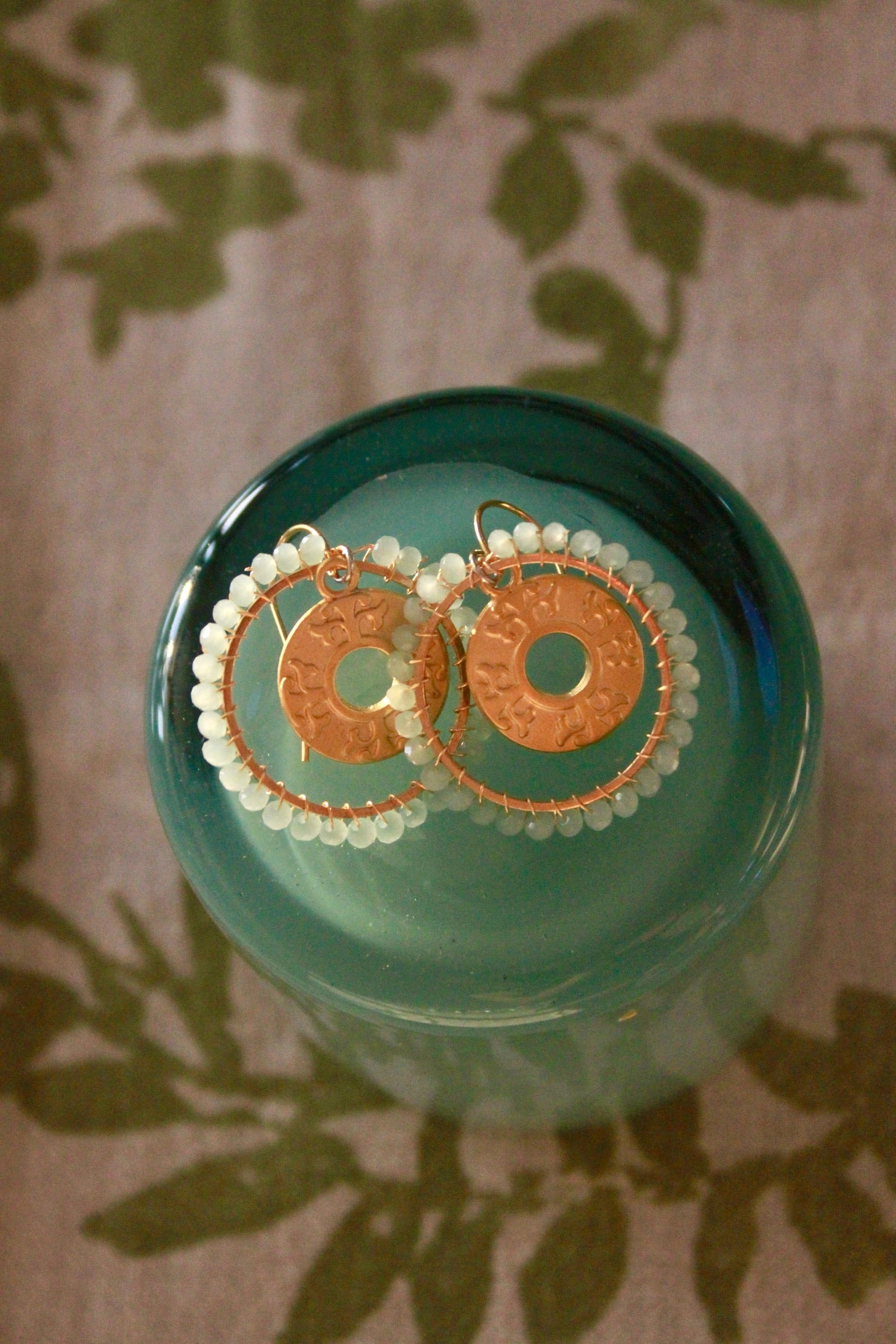 Medium Seabreeze Coin Earrings