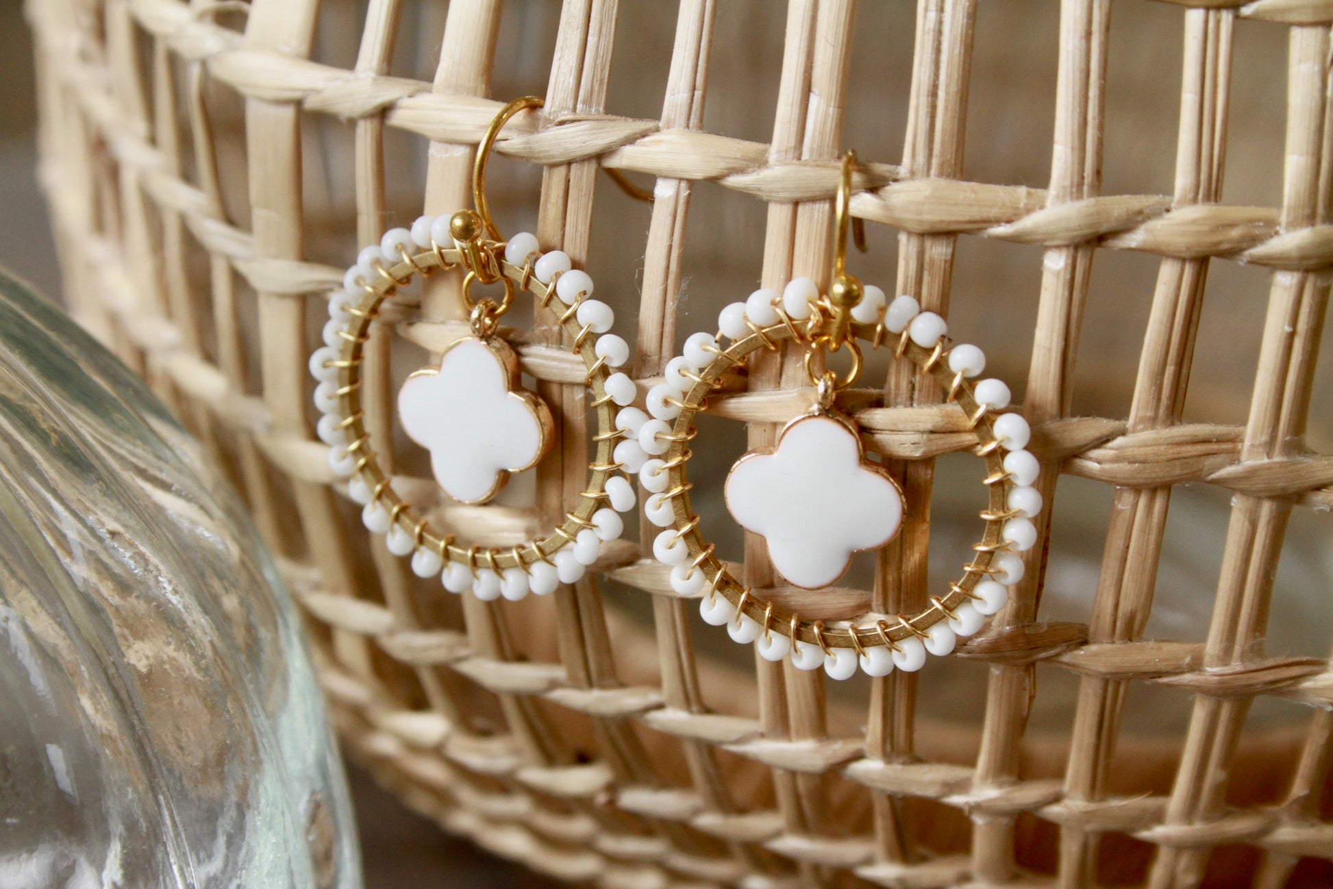 Small Alba Clover Earrings