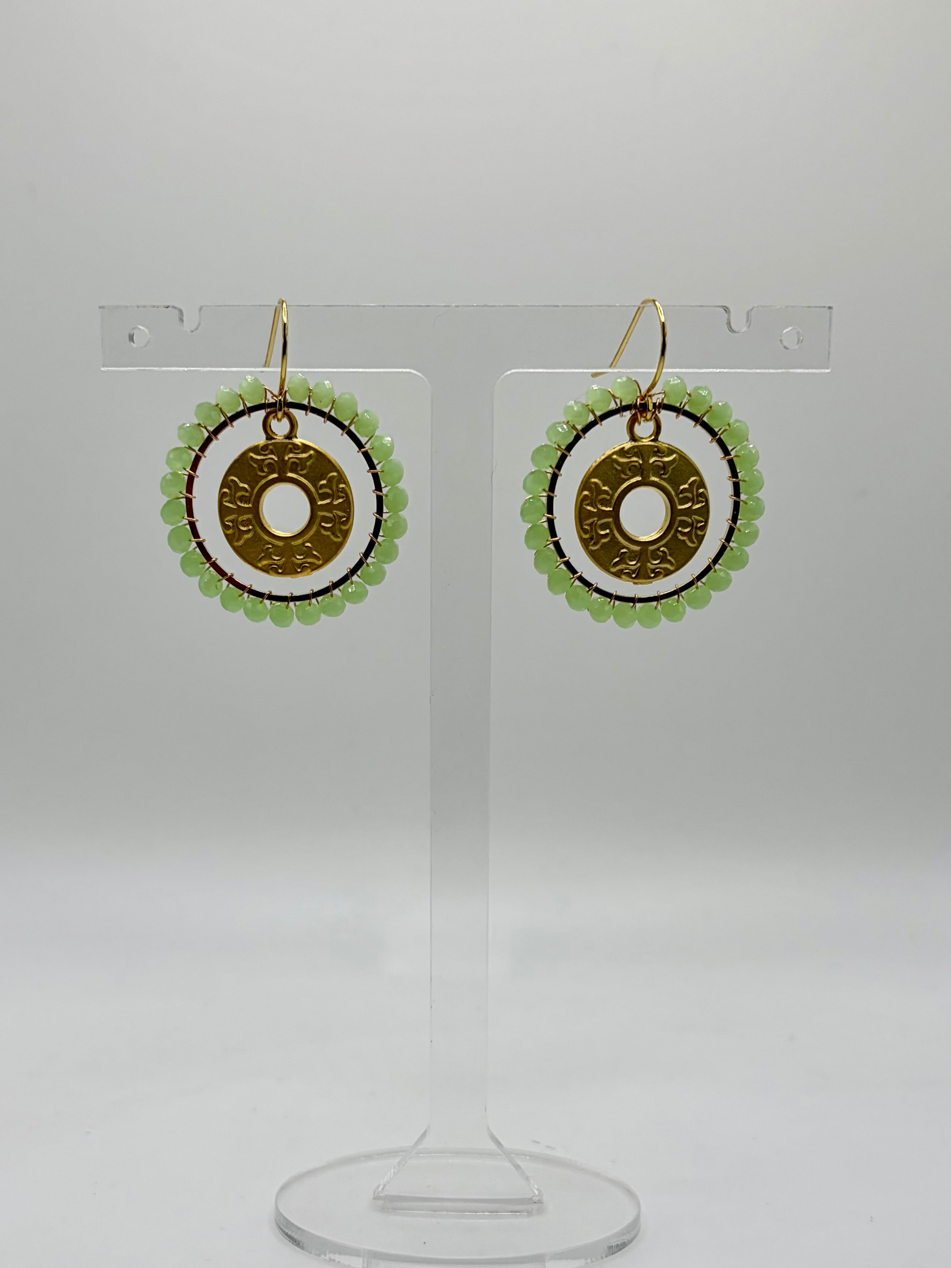 Medium Seabreeze Coin Earrings