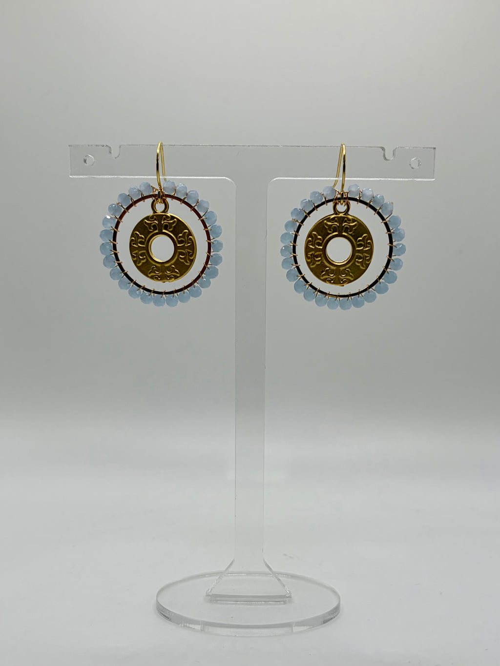 Medium Seabreeze Coin Earrings