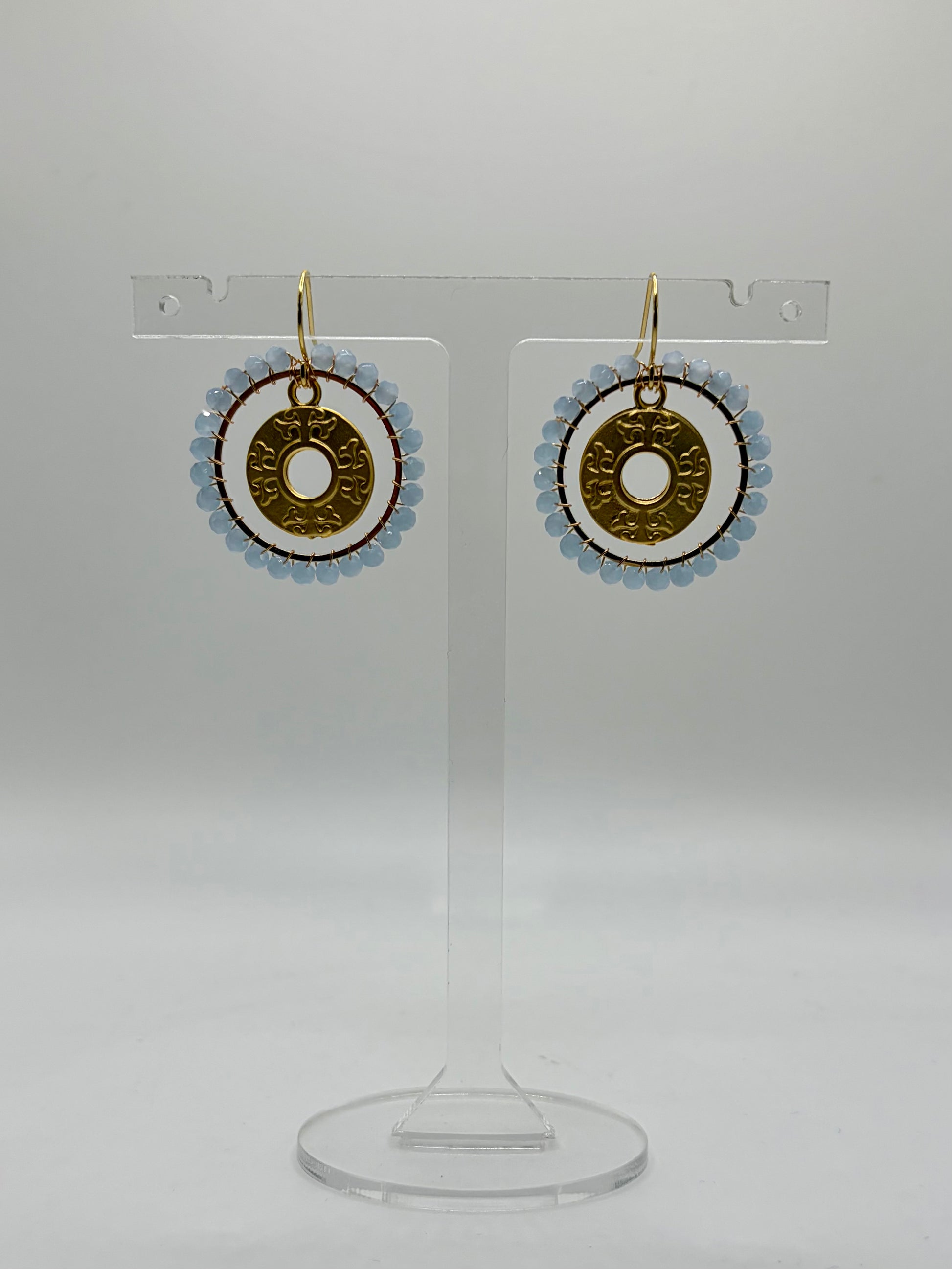 Medium Seabreeze Coin Earrings