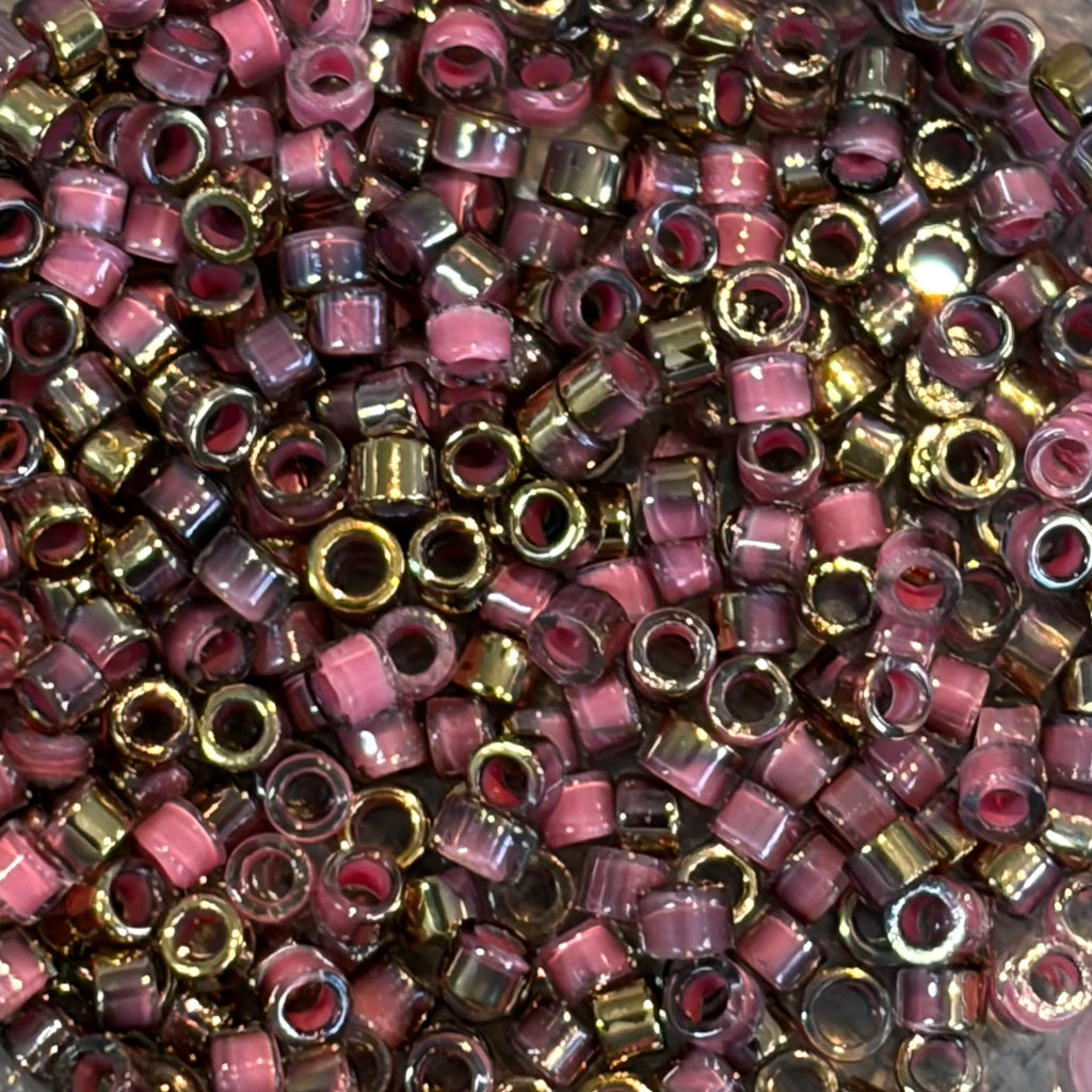 Rosalind ombré beaded snake necklace
