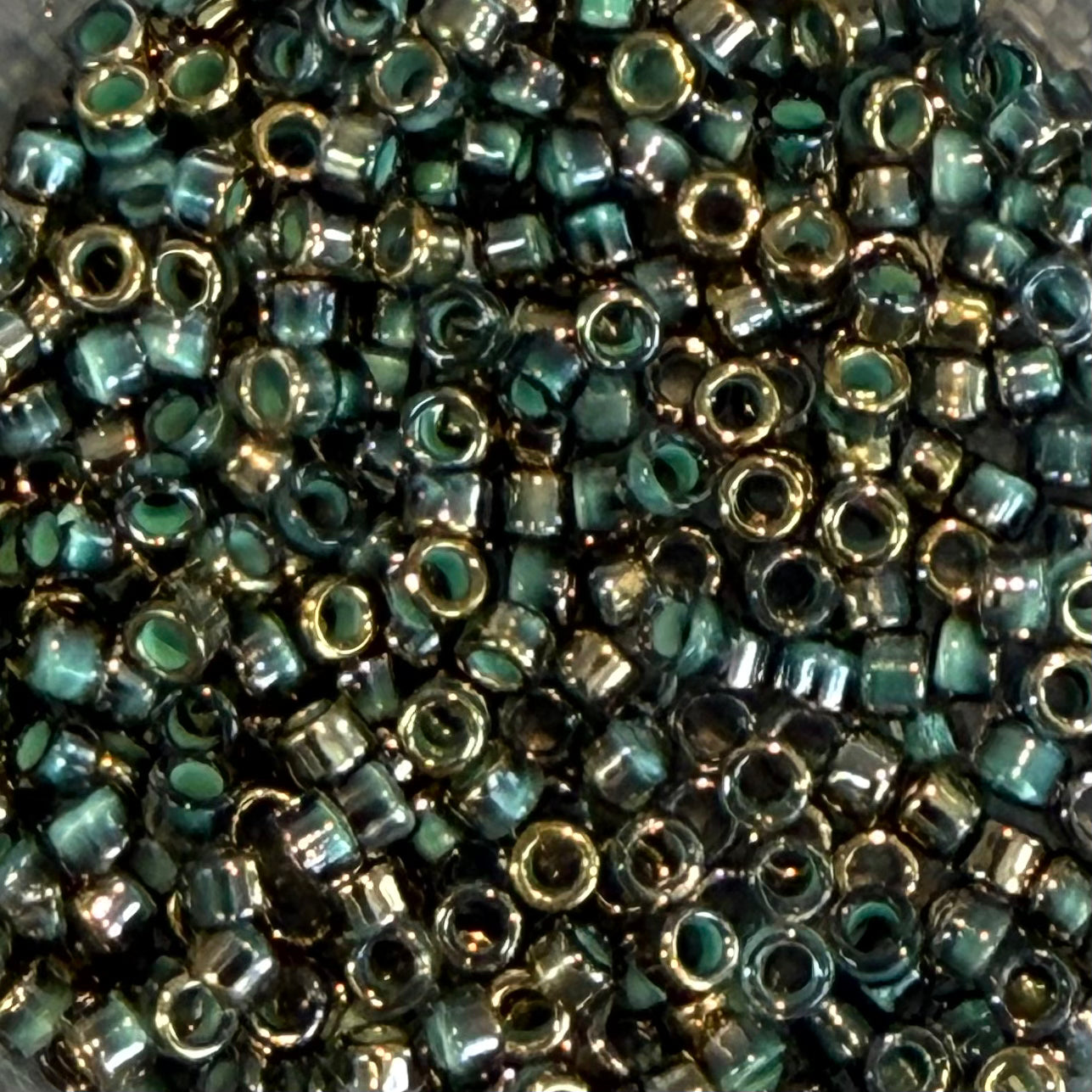 Rosalind ombré beaded snake necklace