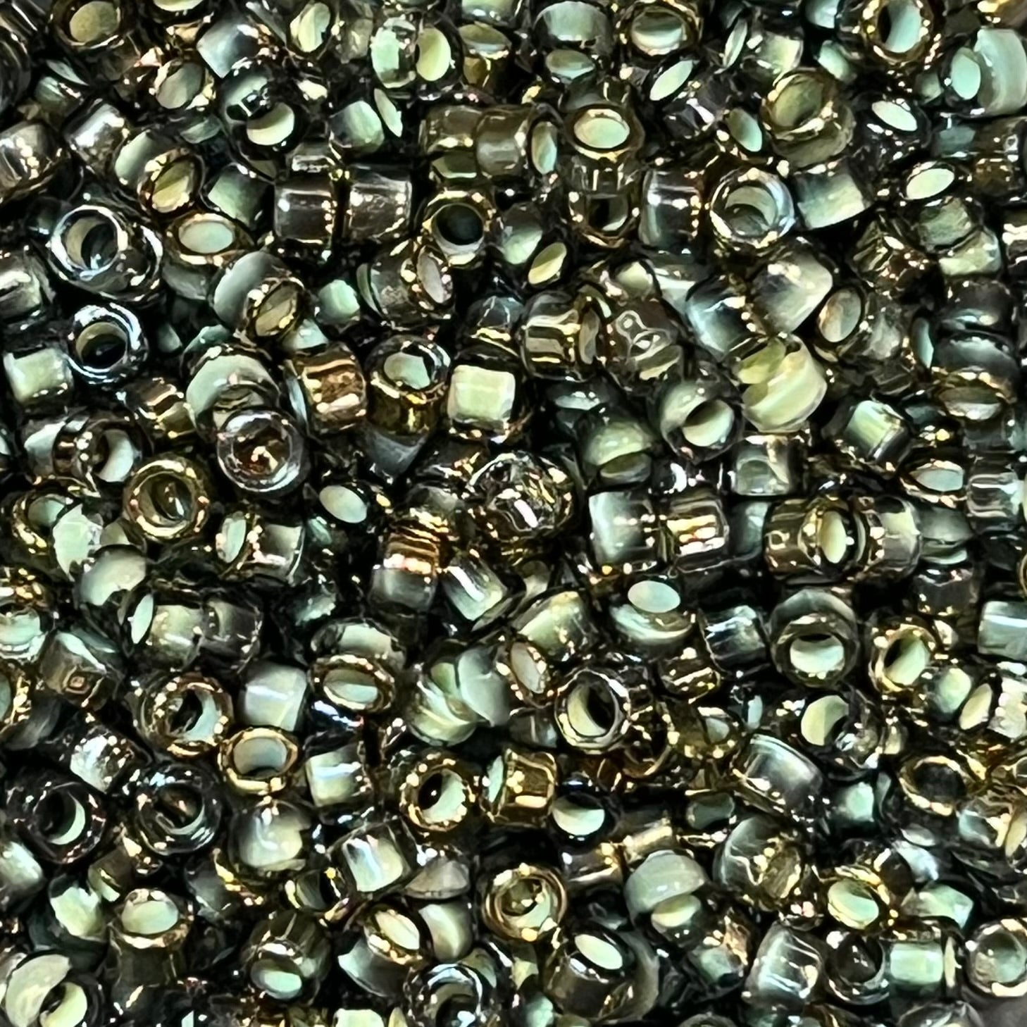 Rosalind ombré beaded snake necklace